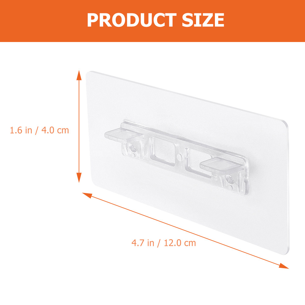8Pcs Clear Shelf Support Pegs  - огляд і ціна Floating Shelves